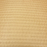 Solid 100% Polyester Dusty Gold Polyfilled Pillow