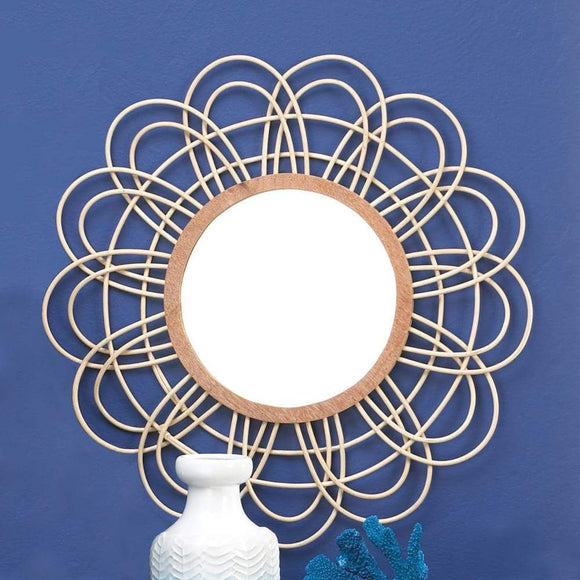 Daemono Rattan Loop Mirror