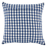 Blue Buffalo Check Pillow Cover Set of 4