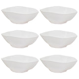 RYO 12 Piece White Dinner Soup Bowl Set