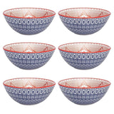 12 Piece Dinner Soup Bowl Set