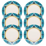 Actual 6 Piece Dinner Plate Set