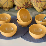 Actual 6 Piece Dinner Soup Bowl Set