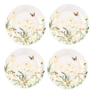 Pier 1 Wildflower Salad Plates, Set of 4