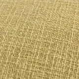 Solid 100% Cotton Yellow Polyfilled Pillow