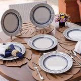 Actual 6 Piece Dinner Plate Set